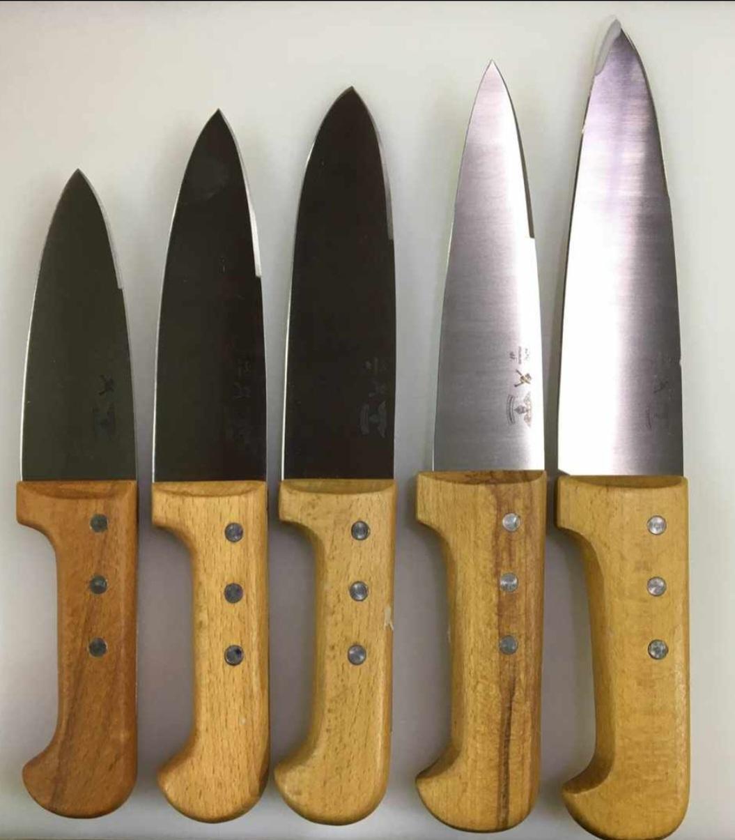 انواع چاقو آشپزخانه حیدری